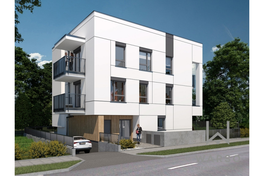 Warszawa, Bielany, Fortowa, 2 pokoje, ogródek, taras 56 mkw. Tylko 6 mieszkań