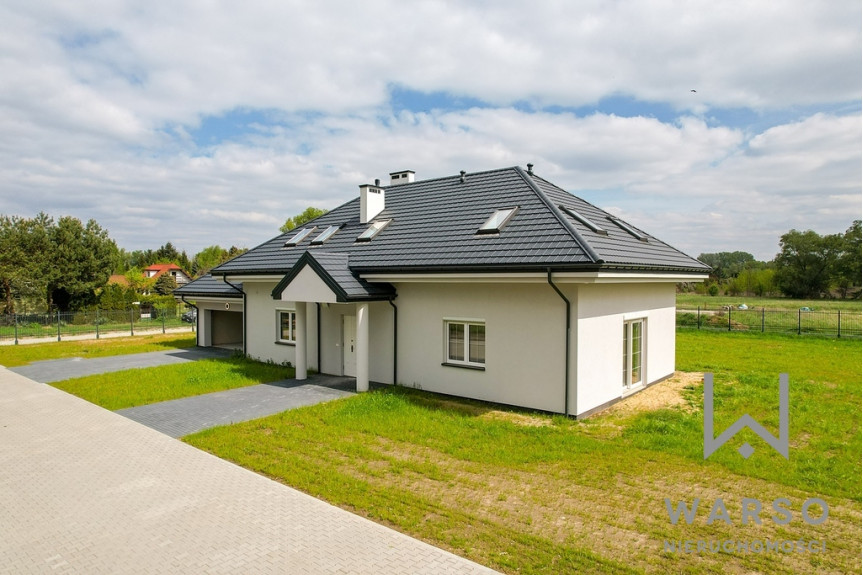 Warszawski Zachodni, Łomianki, Duzy dom, duża działka. Możliwość basenu. Gotowy